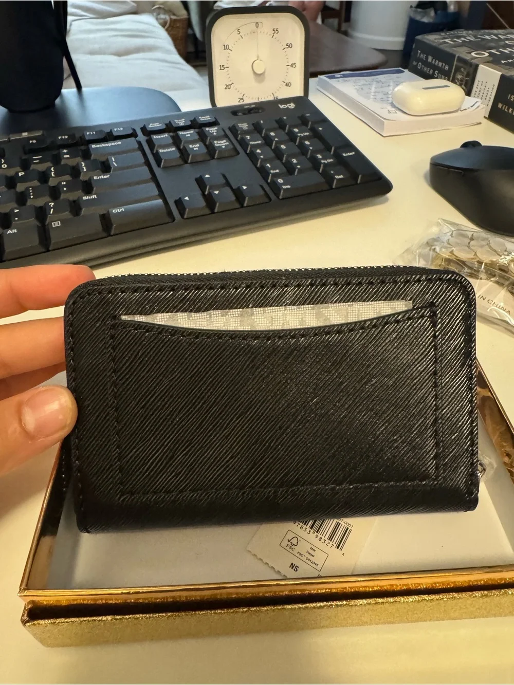 Michael Kors Jet Set Leather Card Case